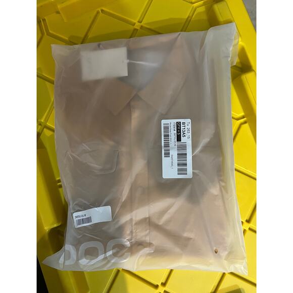 POC Men's Rouse Long Sleeve Snap Front Biking Shirt Aragonite Brown NWT - Size M - Picture 3 of 4